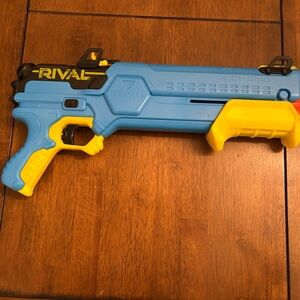 Rival nerf Blue and Yellow Toy Blaster